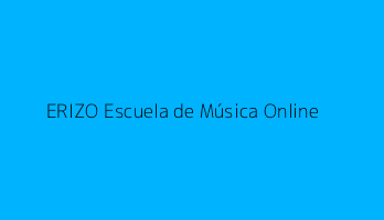 ERIZO Escuela de Música Online